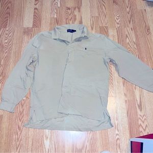 Polo long sleeve size XL
